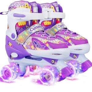 Purple Kids Roller Skates